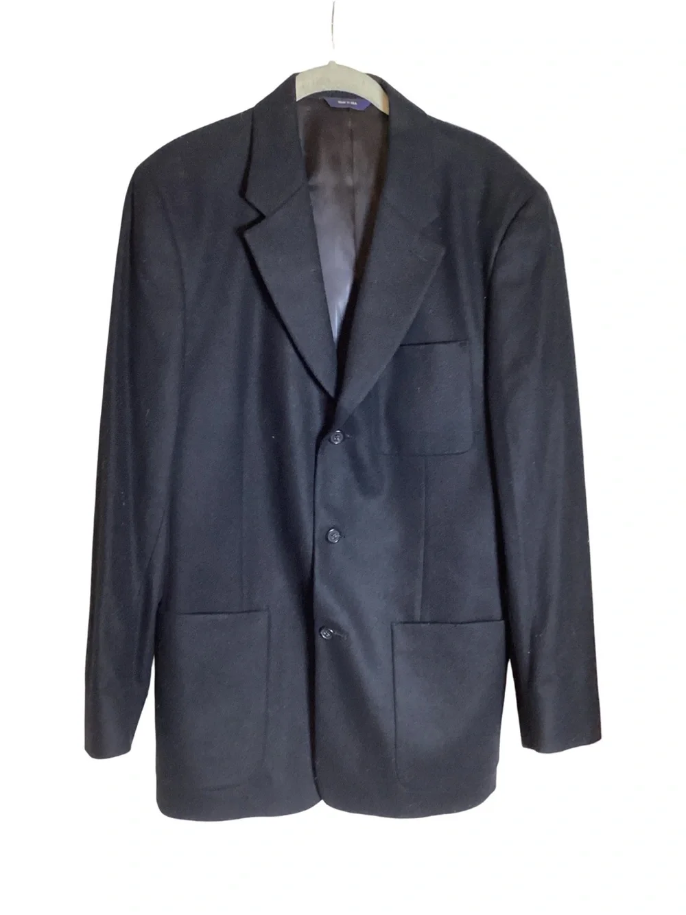J. Crew black wool
